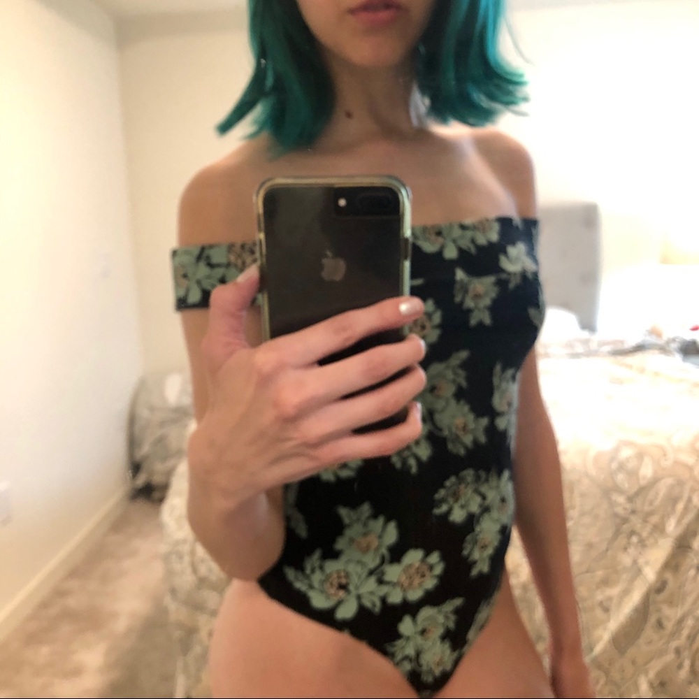 FREE PEOPLE Bodysuit Top XS